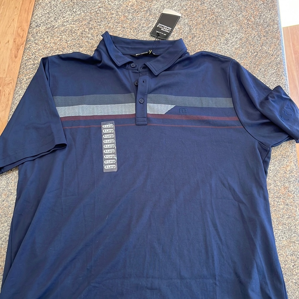 Travis Mathew polo shirt, size extra large